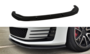 Volkswagen Golf 7 GTI / GTDVoorspoiler Spoiler Hoogglans Pianolak Zwart_