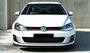 Volkswagen Golf 7 GTI / GTDVoorspoiler Spoiler Hoogglans Pianolak Zwart_