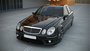 Voorspoiler spoiler Mercedes E Klasse W211 55AMG Facelift Hoogglans Pianolak Zwart_