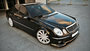 Voorspoiler spoiler Mercedes E Klasse W211 55AMG Hoogglans Pianolak Zwart_