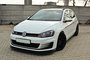 Maxton Design  Voorspoiler Spoiler Carbon Look Versie 2 Geschikt Voor Volkswagen Golf 7 GTI / GTD_