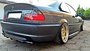 Bmw E46 CI Coupe M Pakket 3 serie Centre Rear Splitter (Verticale Strepen)