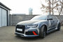 Maxton Design Audi RS6 C7 Voorspoiler Spoiler Splitter Versie 2