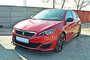 Maxton Design Peugeot 308 II GTI Voorspoiler Spoiler Splitter Versie 1