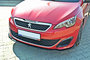 Maxton Design Peugeot 308 II GTI Voorspoiler Spoiler Splitter Versie 1