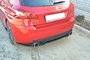 Maxton Design Peugeot 308 II GTI Centre Rear Splitter (vertical bar) 