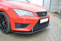 Maxton Design Seat Leon III Cupra / FR Mk3 Racing Splitter Voorspoiler Spoiler 