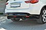 Maxton Design QX70 Rear Side Splitters Infinity 