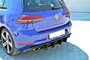 Maxton Design Volkswagen Golf 7 R R20 Facelift Racing Centre Rear Splitter 