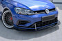 Maxton Design Volkswagen Golf 7 R R20 Facelift Racing Splitter Voorspoiler Spoiler 