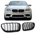 Bmw 5-serie F10 F11 Grill Nieren Hoogglans Pianolak Zwart Dubbele M5 Spijlen