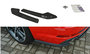 Maxton Design Audi A4 B9 S Line Dubbele uitlaat Rear Side Splitters 