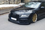 Maxton Design Audi S7 / A7 S-Line Voorspoiler Spoiler Splitter Versie 2