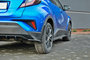 Maxton Design Toyota CH-R CHR Rear Side Splitters 