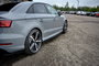 Audi RS3 8V Facelift Sideskirt Diffuser Maxton Design